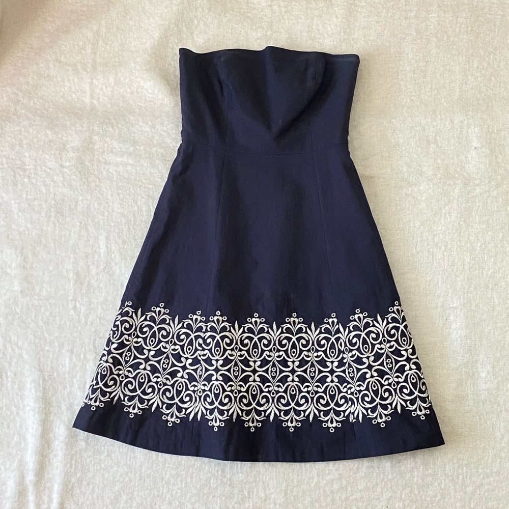 Anne Taylor Loft strapless dress